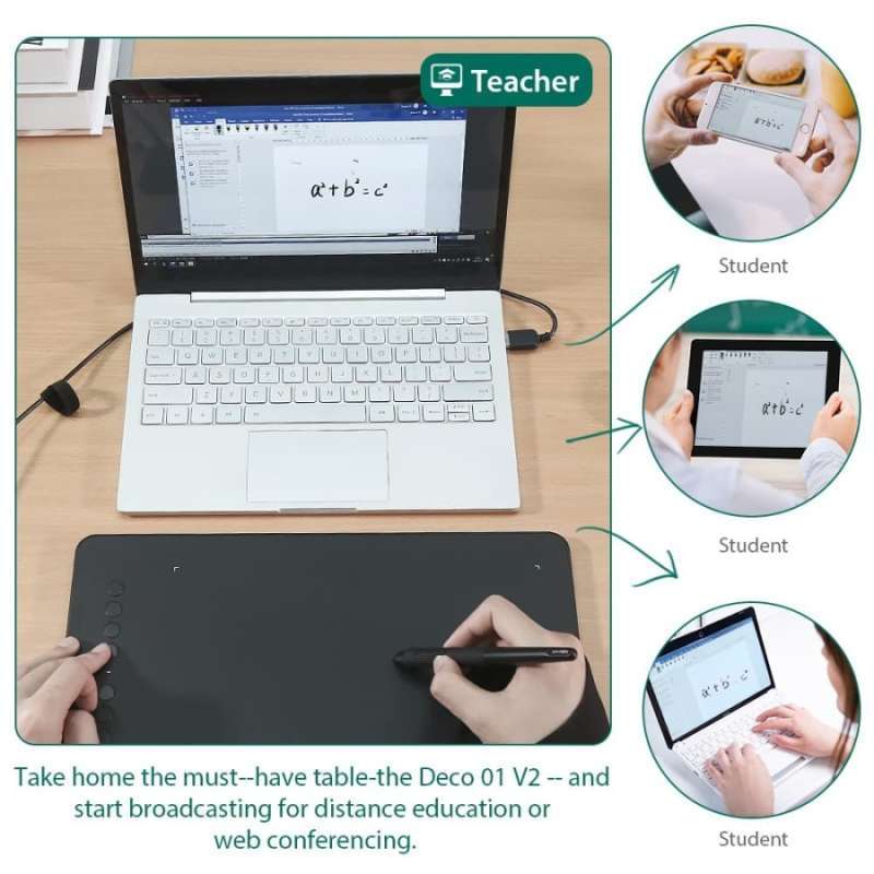 Jual Graphics Digital Drawing Tablet With Passive Pen Xp Pen Deco 01 V2 Lk Online Maret 2021 Blibli Soon after its launch and availability, the tablet was sold worldwide and received positive response from users. graphics digital drawing tablet with passive pen xp pen deco 01 v2 lk