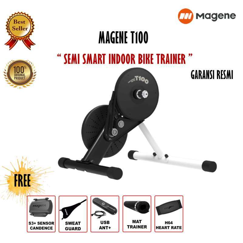 Jual Magene T100 Semi smart Indoor Bike Trainer Stand for Zwift