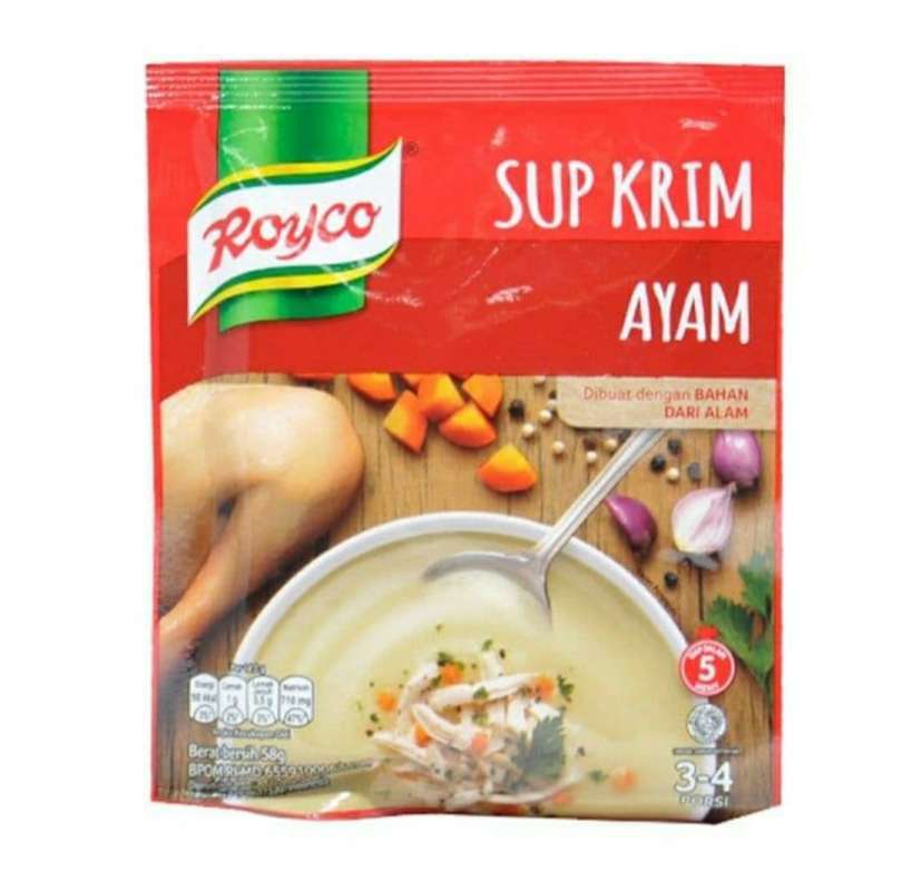 Sup krim jagung royco