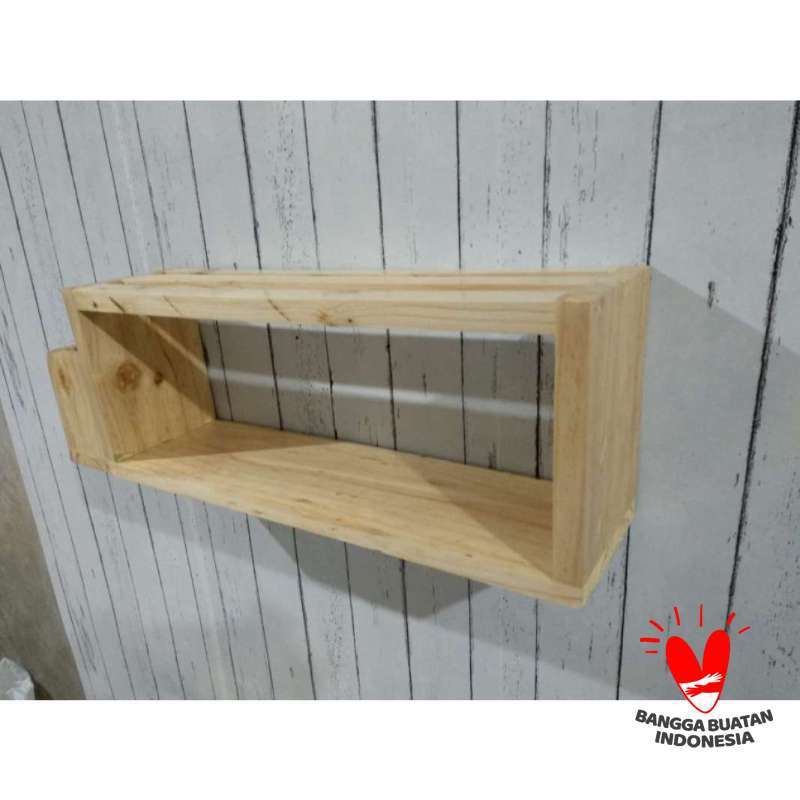 Jual Rak Dapur Kayu Uk 56x19x14 Cm Persegi Panjang Rak Tempat Penyimpanan Barang Dan Bumbu Dapur Terbaru Juli 2021 Blibli