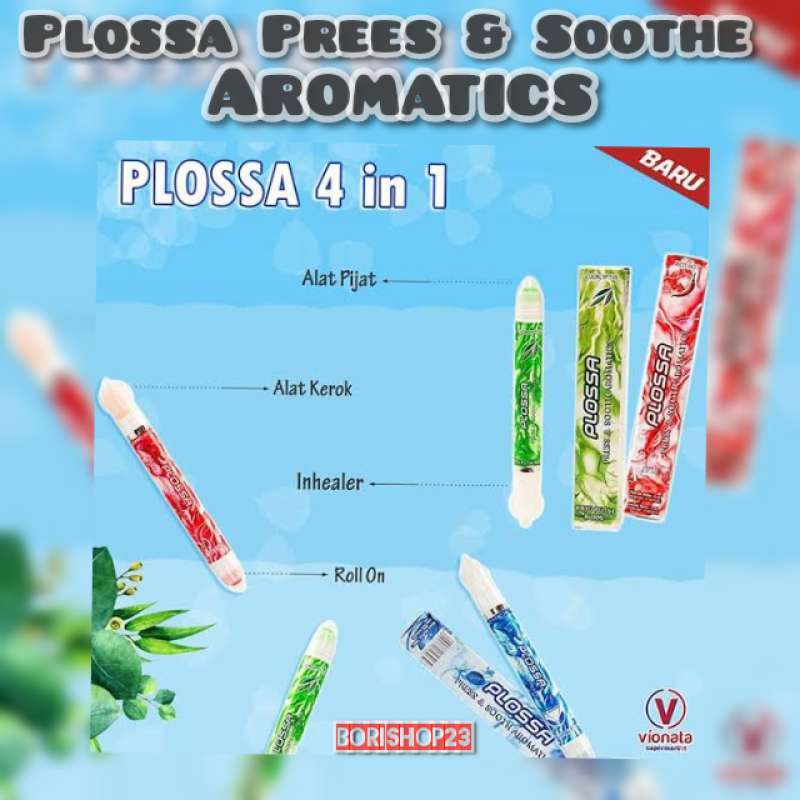 Jual Plossa Press Soothe Aromatics 10ml Blue Mountain Online Maret 2021 Blibli