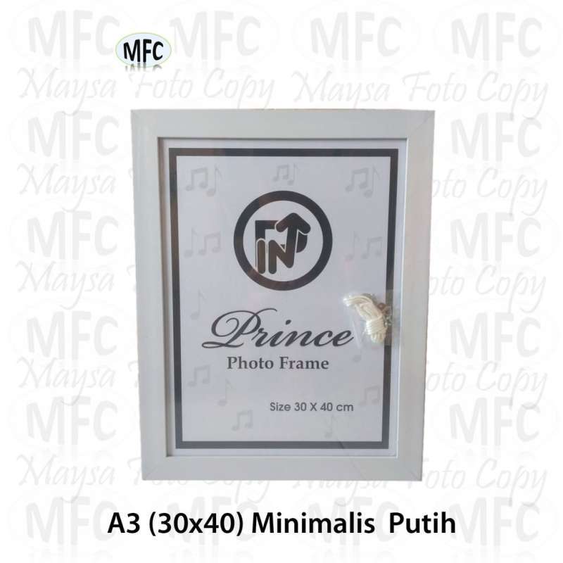 Jual Bingkai Foto A3 30x40 Minimalis Hitam Dan Putih Terbaru Juli 2021 Blibli