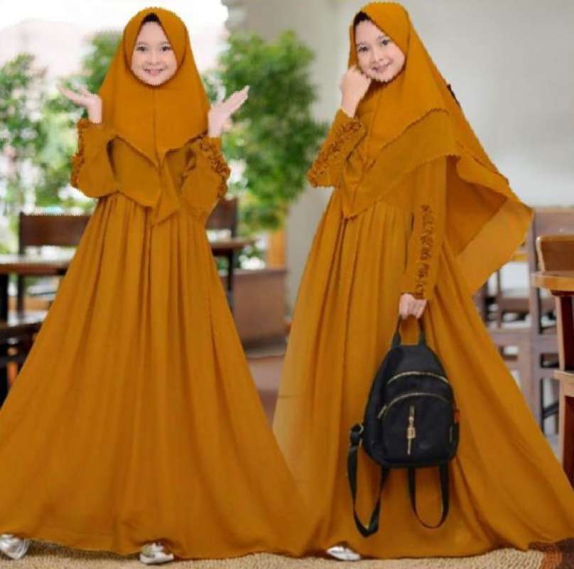 Jual Gamis Anak Usia 12 14 Tahun Aiza Murah Mei 2021 Blibli