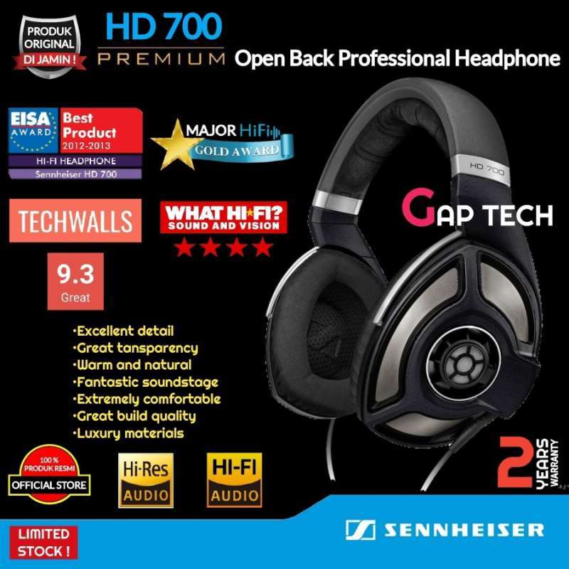 Promo Sennheiser HD 700 Premium Open Back Audiophile Headphones