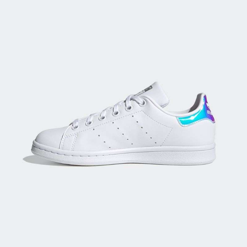 all white stan smith junior