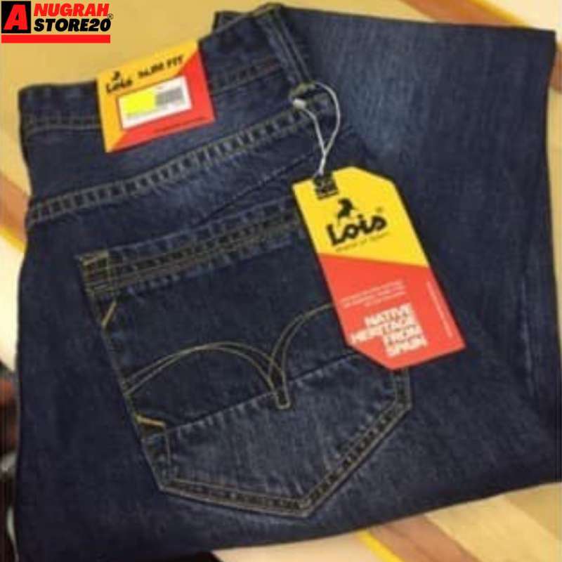 Jual Jeans Lois Pria Celana Panjang Pria Celana Lois Slimfit Celana Lois Standar Celana Levis Panjang Celana Panjang Lois Laki Laki Celana Biru Tua 27 Di Seller Anugrah Store20 Indonesia Blibli