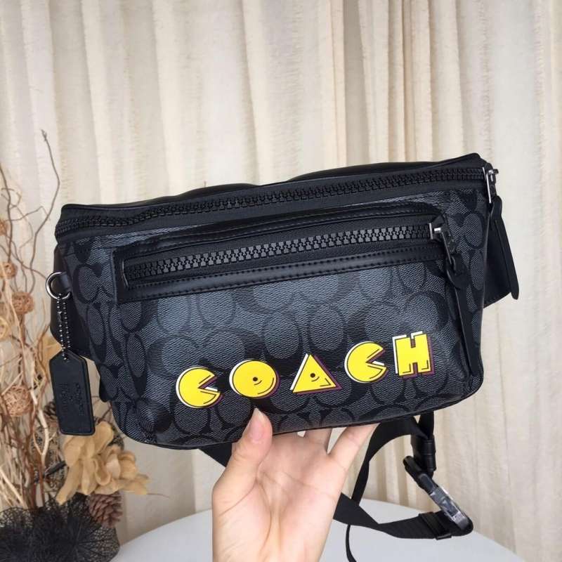 Coach pac man belt on sale bag