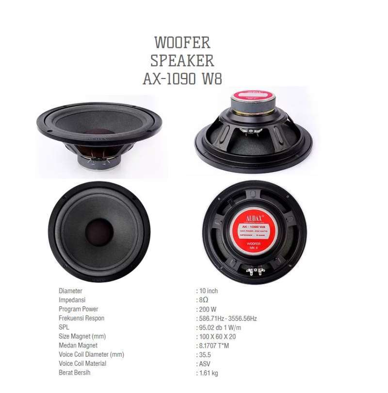 Speaker 10 inch 2025 200 watt