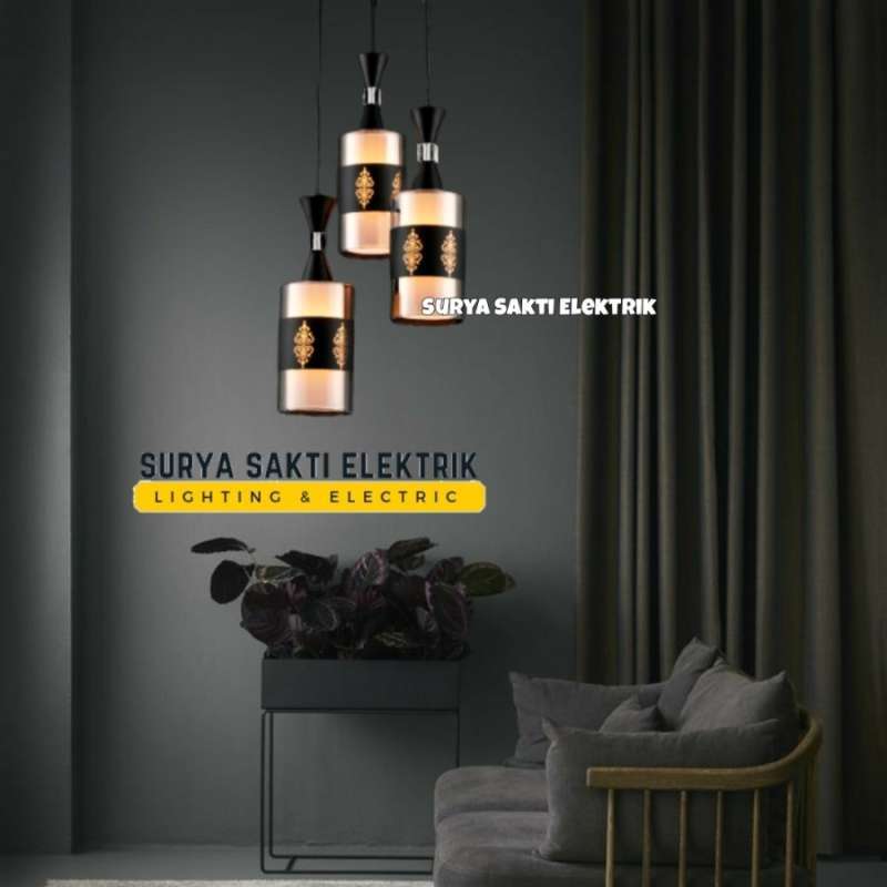 Promo Lampu Hias 3 In 1 Minimalis Lampu Gantung Ruang Tamu Kamar Tidur Di Seller Surya Sakti Elektrik Kota Surabaya Jawa Timur Blibli