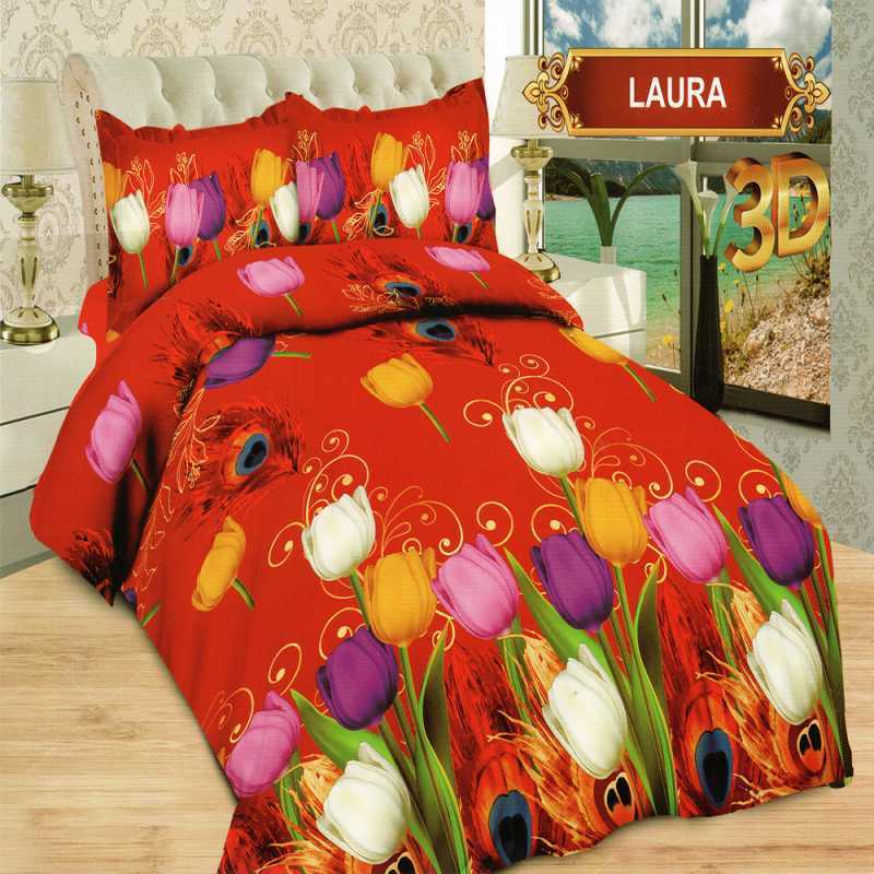 Jual Bonita Motif Laura Set Sprei Rumbai Dan Bedcover Online April 2021 Blibli