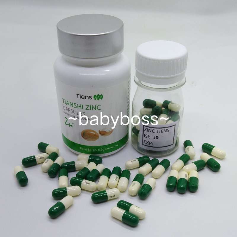 Promo tiens zinc repacking original tianshi suplemen peninggi ...