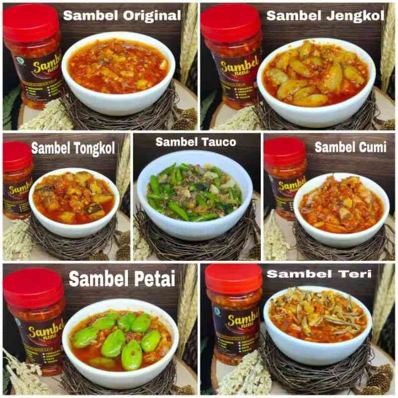 Jual Sambal Bawang Teri Cumi Tongkol Jengkol Pete Tauco 150gram By Sambel Nene Terbaru Juni 2021 Blibli
