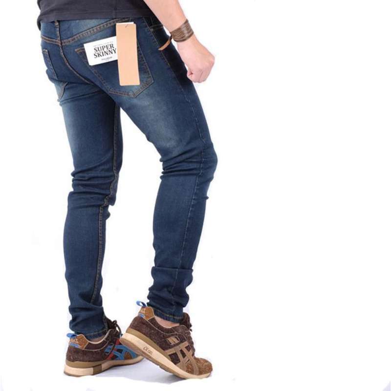 skiny jeans thin brown 