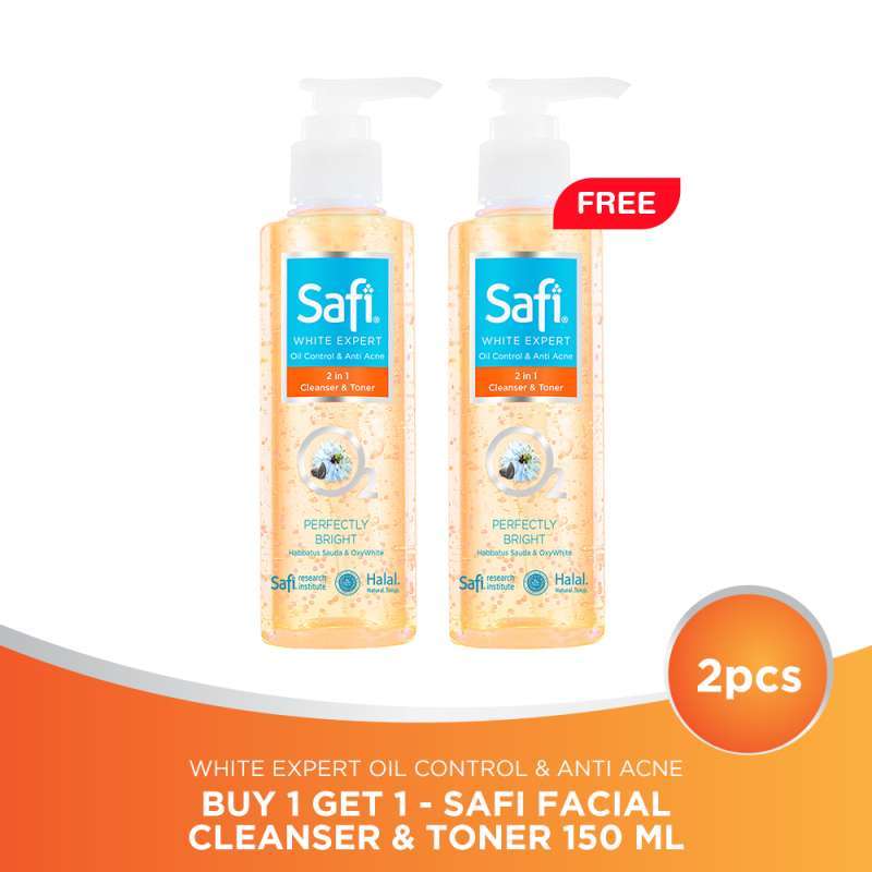 Safi 2 in 1 cleanser and toner oil control and outlet acne