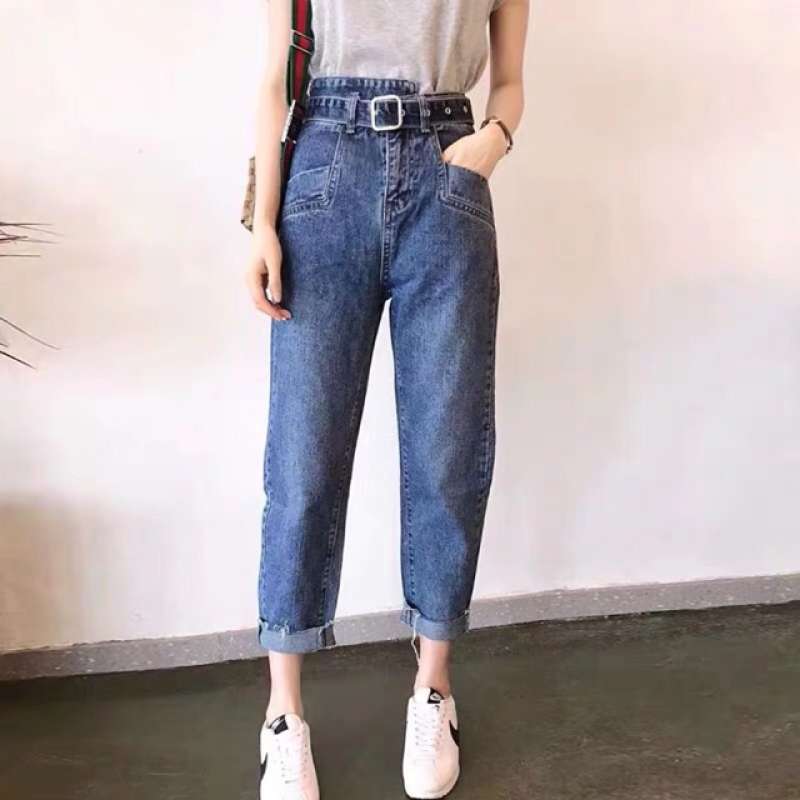 boyfriend high waist jeans