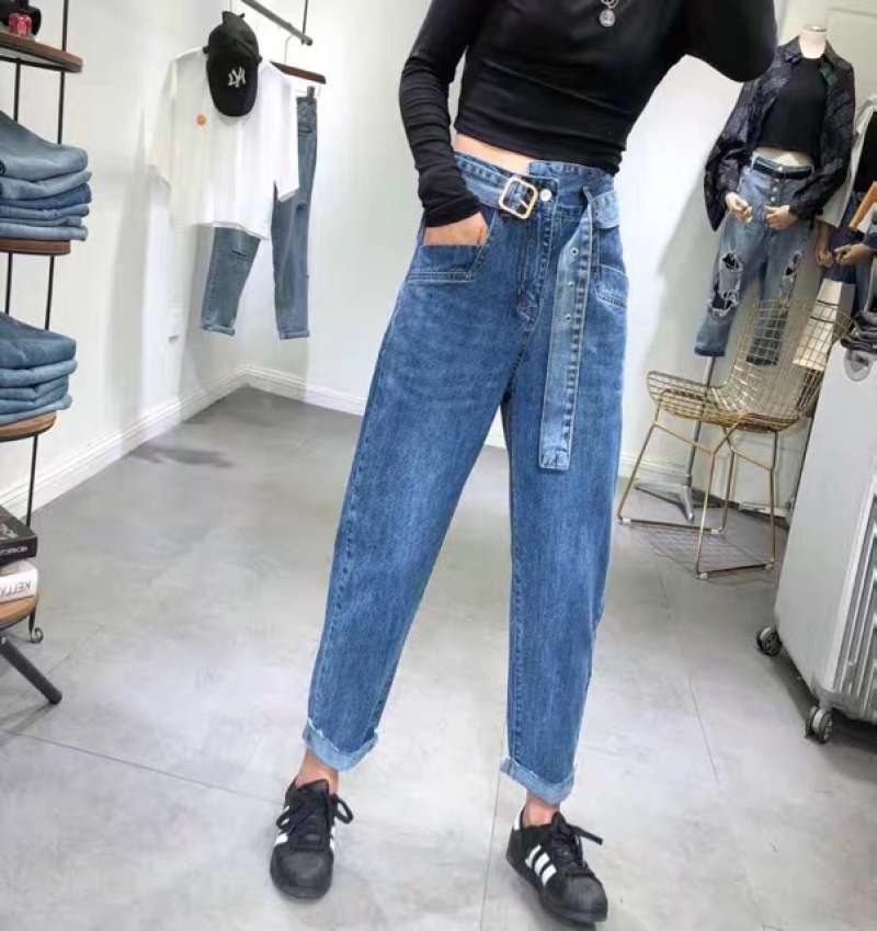 Promo Jeans 1396 - HIGH WAIST BOYFRIEND 