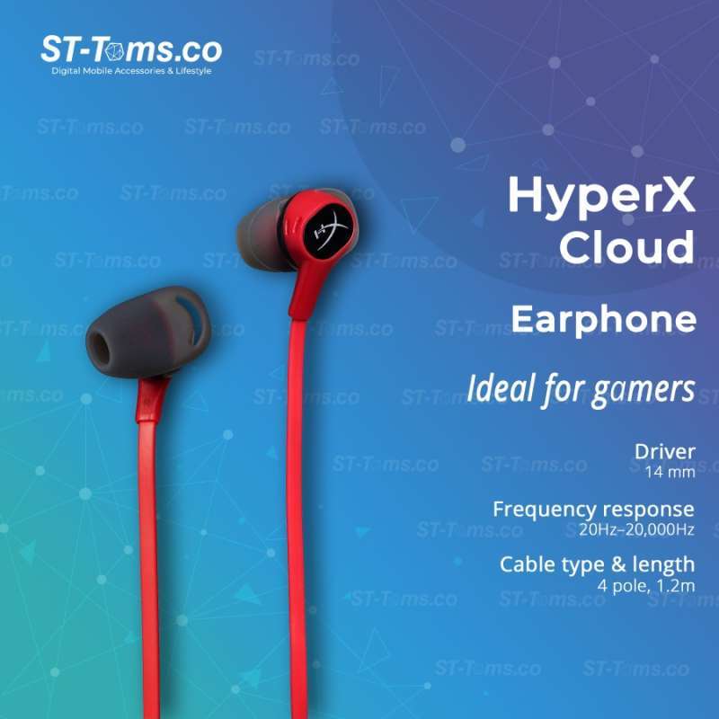 Promo HyperX Cloud Earbuds Wired Gaming 