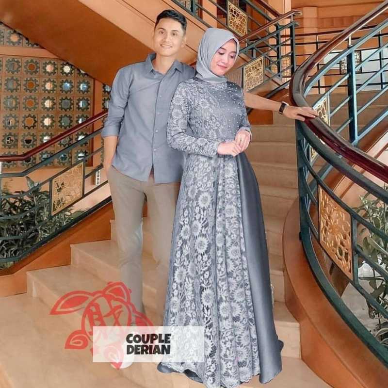 Jual Fashion Muslim Wanita Pria Couple Gamis Dress Wanita Terbaru Kekinian Derian Couple Baju Pasangan Muslim Terbaru Outfit Kondangan Online April 2021 Blibli