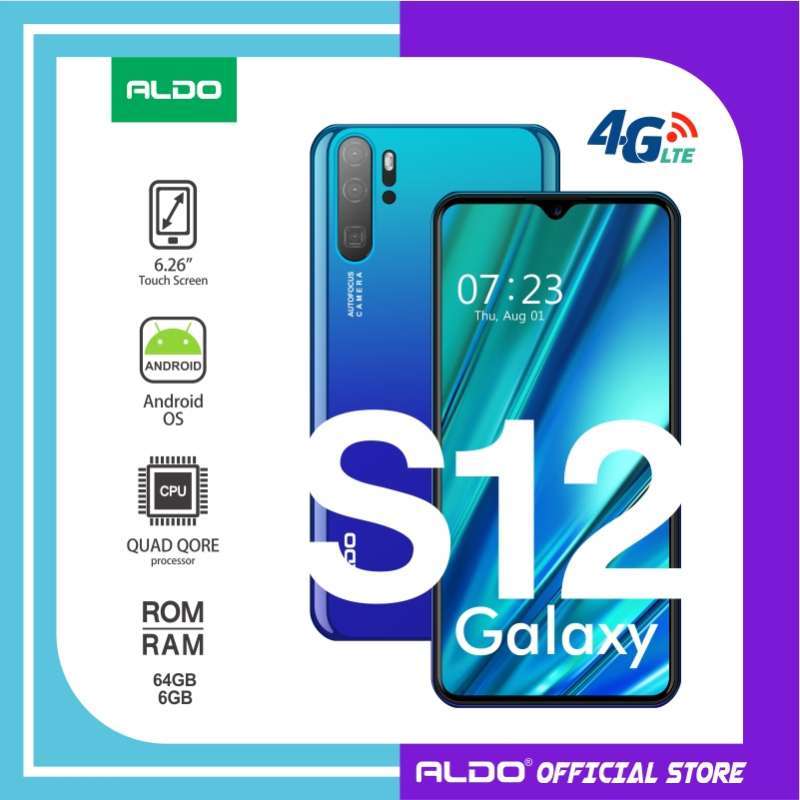 Jual Aldo S12 Galaxy Ram 6gb Rom 64gb Android Murah Mei 2021 Blibli