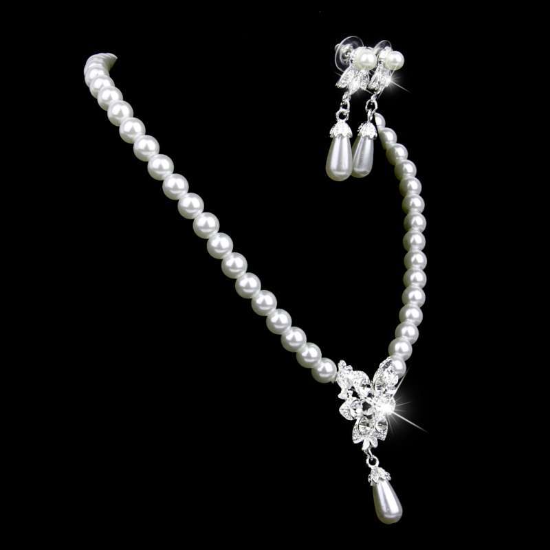Elegant Wedding Bridal Jewelry Set 