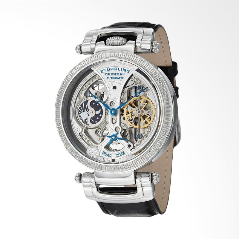 Stuhrling Original Emperor Luster Jam Tangan Pria - Silver 590.33152