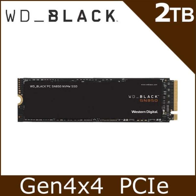 Jual Wd Wd Black Label Sn850 2tb M 2 Nvme Pcie Ssd Solid State Drive Wds0t1x0e Terbaru Juni 21 Blibli