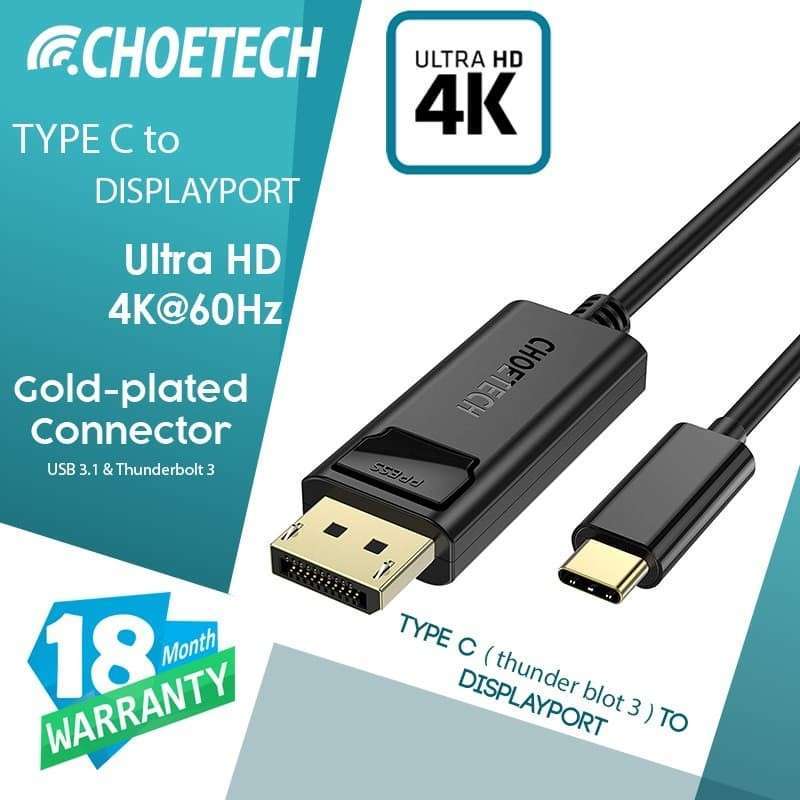 Jual USB C to Display Port Thunderbolt 