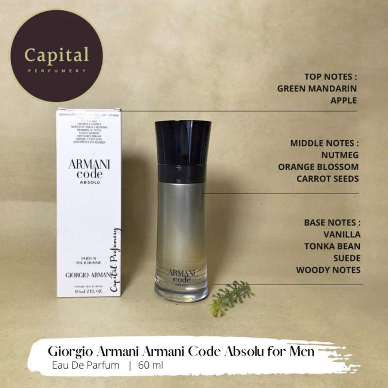 Armani code top absolu tester