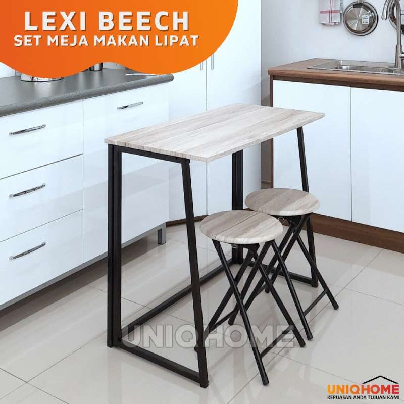 Jual Lexi Set Meja Makan Lipat Dan 2 Kursi Minimalis Online April 2021 Blibli Cocok untuk dapur dan ruang makan minimalis. lexi set meja makan lipat dan 2 kursi minimalis