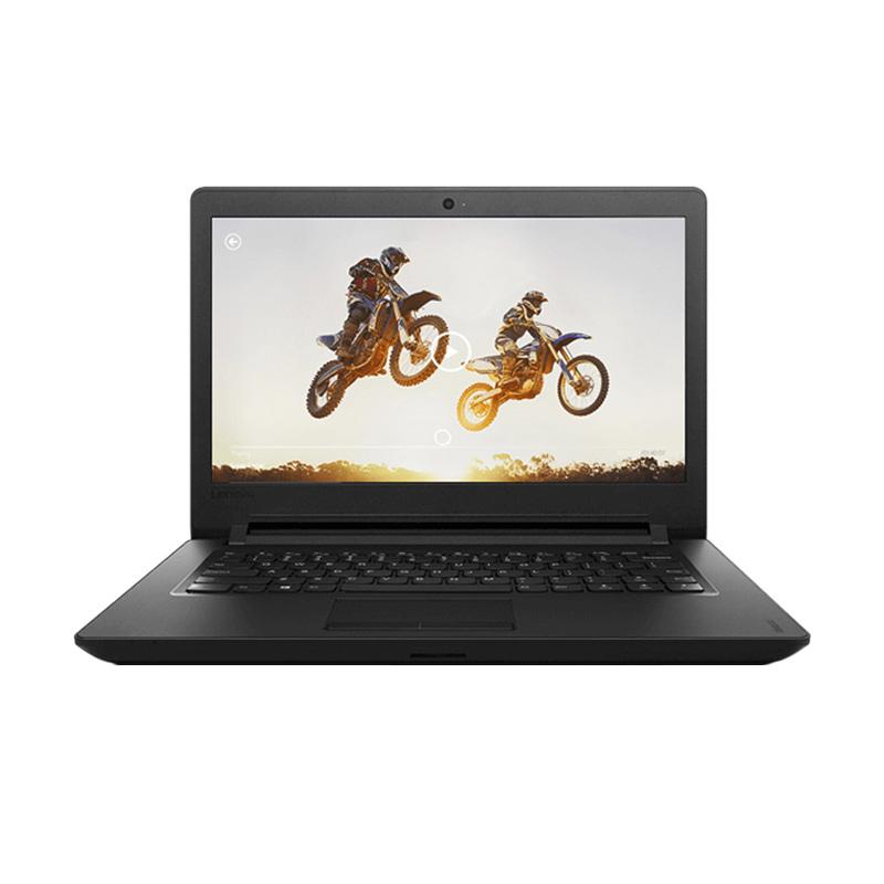 Lenovo IdeaPad 110-6UID Notebook - Hitam [Intel N3160/2GB/500GB/14" HD/Win 10]