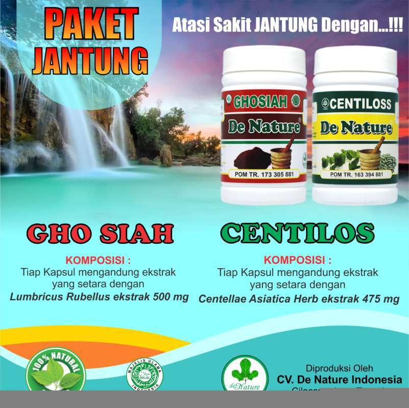 Promo Kapsul Herbal Denature Obat Kesehatan Jantung Obat Serangan Jantung Jantung Lemah Obat Jantung Bocor Jantung Bawaan Di Seller Mellyherbaldenature Official Store Kota Jakarta Barat Dki Jakarta Blibli