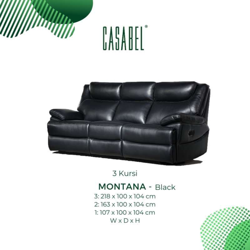 Jual Sofa Kulit Asli Recliner Minimalis