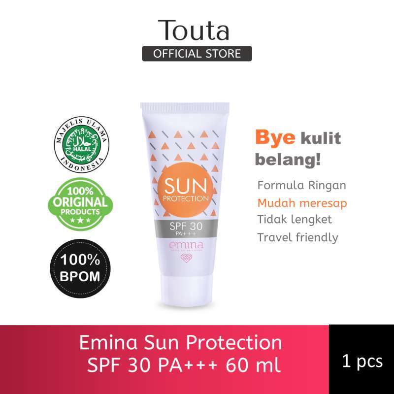 Jual Emina Sun Protection Spf 30 60 Ml Terbaru Juli 2021 Blibli