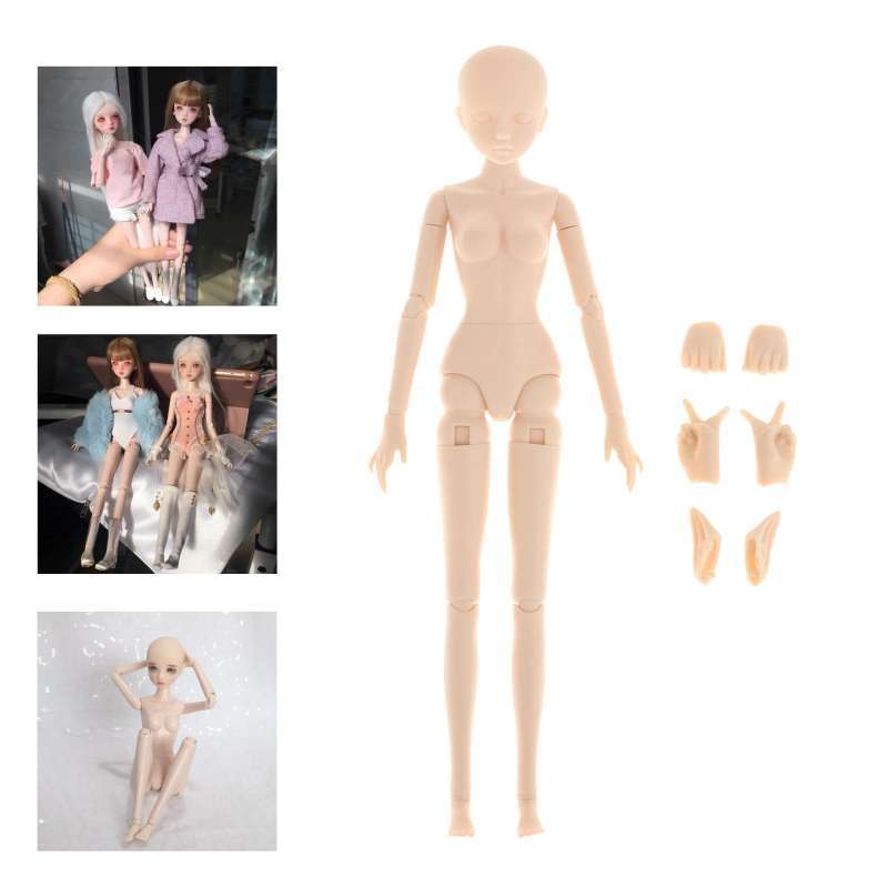 Promo BJD Girl Doll Nude Body 22 Movable Jointed 29cm DIY Dress Up Naked  Toys with Eye Contour Diskon 23% di Seller Homyl - Shenzhen, Indonesia |  Blibli