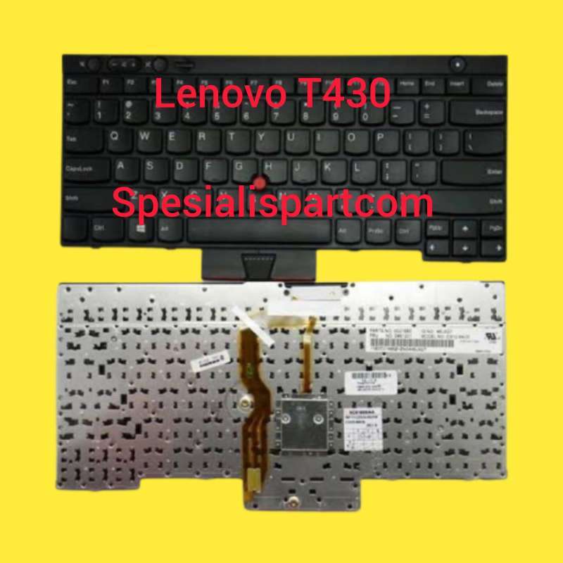 Royalcomputers UK Keyboard For Lenovo IBM ThinkPad T430 T430s T530 X230 – Black, QWERTY Layout, 04W3054 Replacement