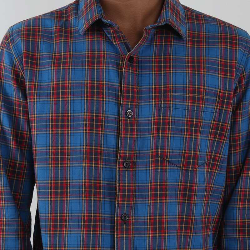 Promo Edwin Jeans Flannel Shirt Raefal 