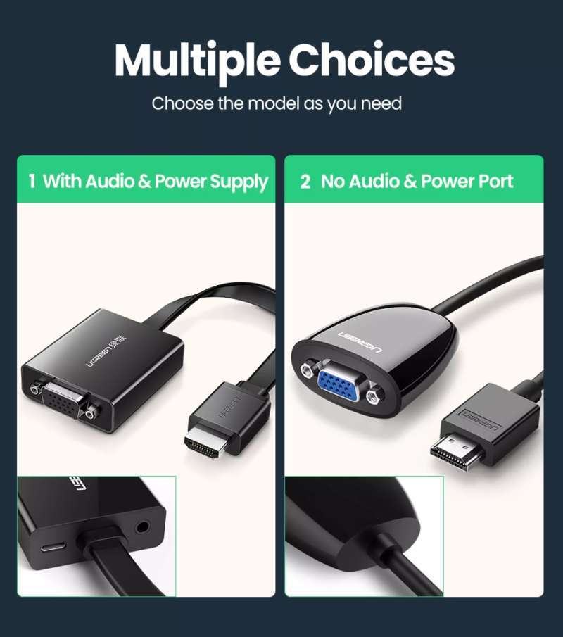 VGA Adapter Converter Cable 