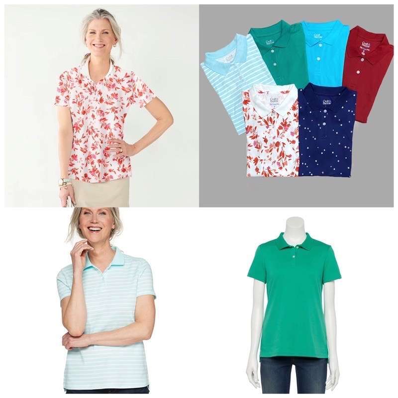 Jual Baju Kaos Polos Wanita Croft 