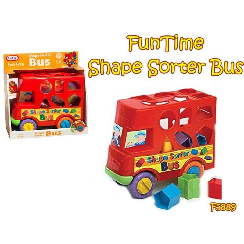 Fun time 2025 shape sorter bus