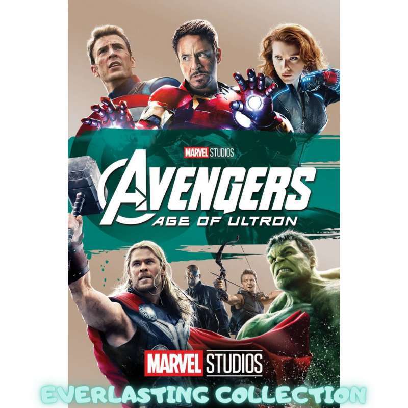 Jual DVD Movie America Avengers Age of Ultron Marvel American ...
