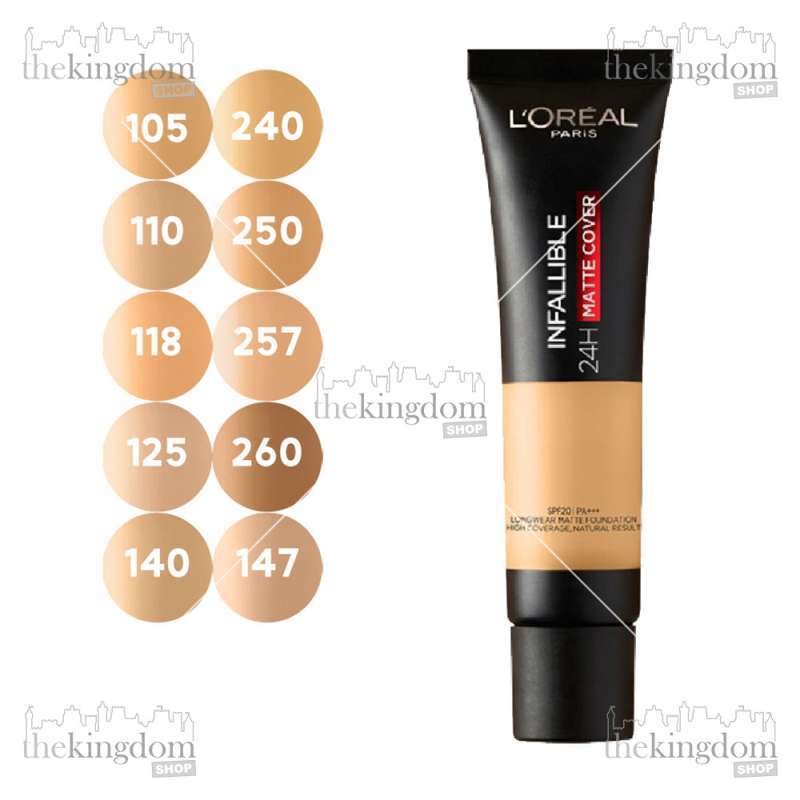 loreal infaillible 24h matte cover