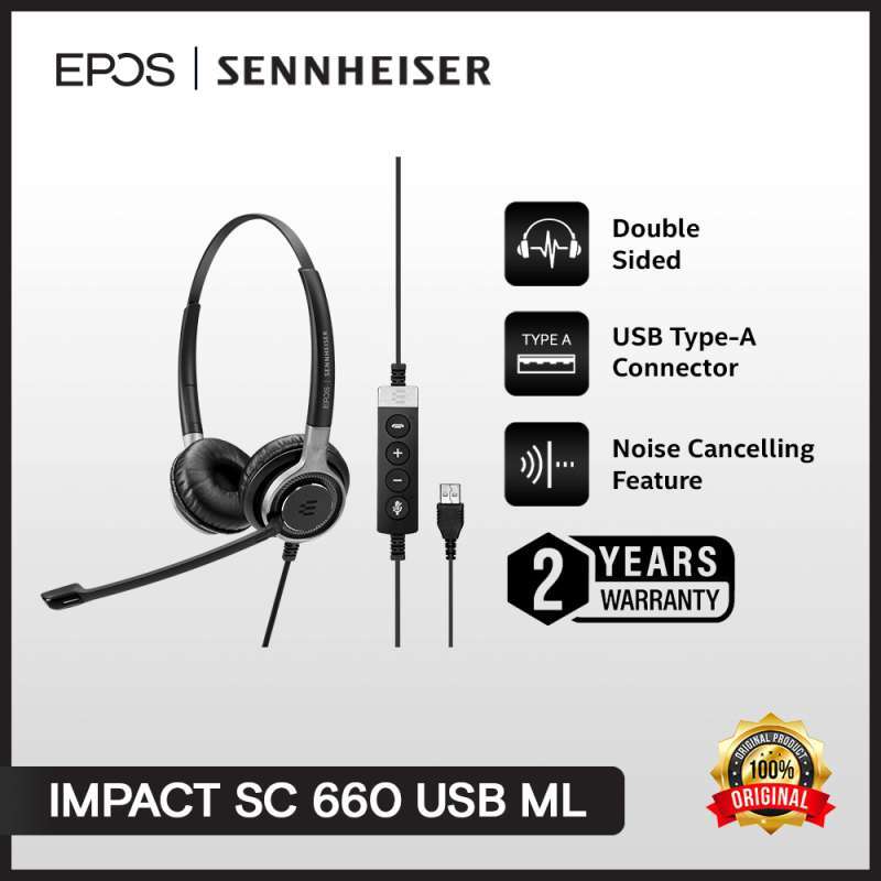 Jual EPOS SENNHEISER IMPACT SC 660 USB 