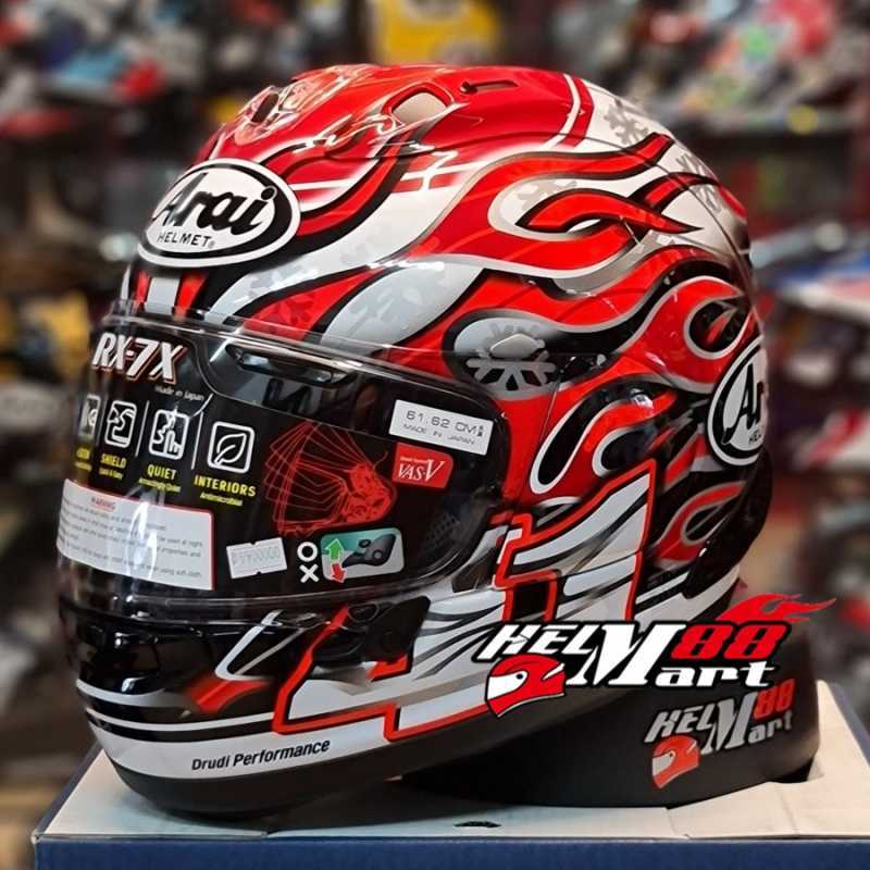 Promo Arai Rx 7x Haga Gp Helm Fullface Helm Arai Rx7x Original