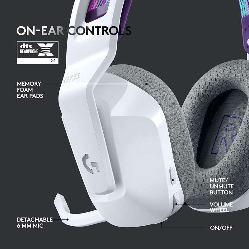 Jual New Gaming Headset Logitech G733 