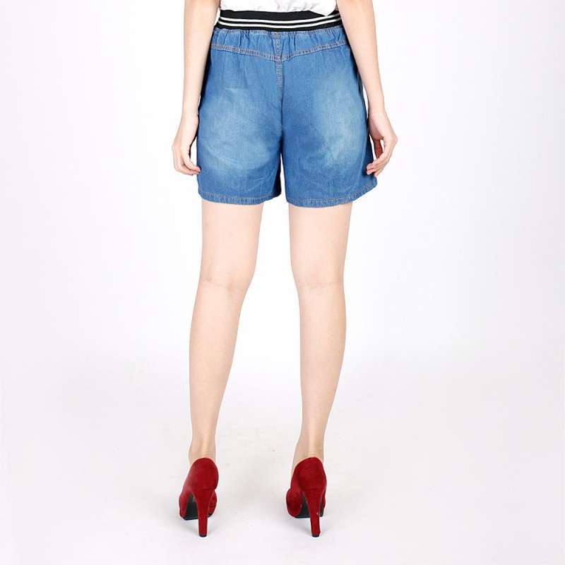 Pinggang Karet Hotpants Wanita 