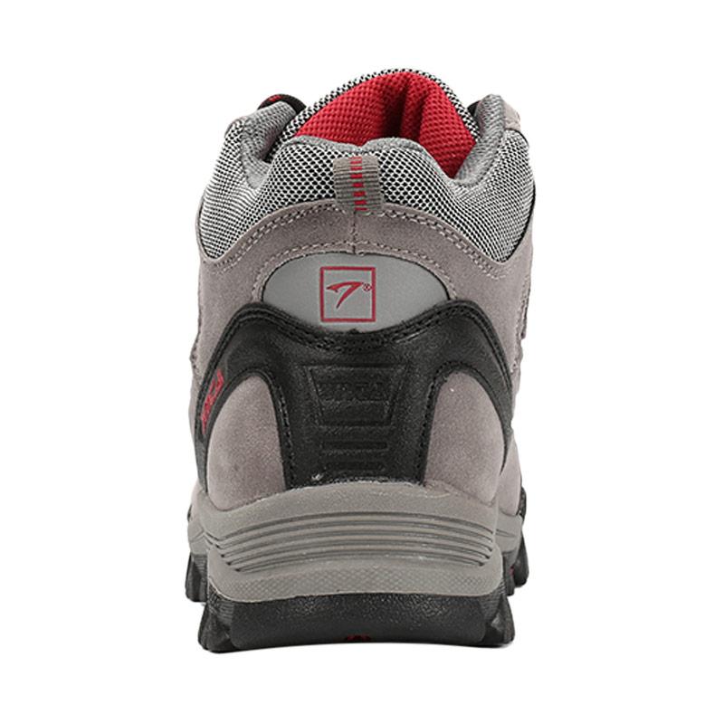 Jual Snta Hiking Outdoor Sepatu Gunung Pria Grey Red 475 Online Oktober 2020 Blibli Com