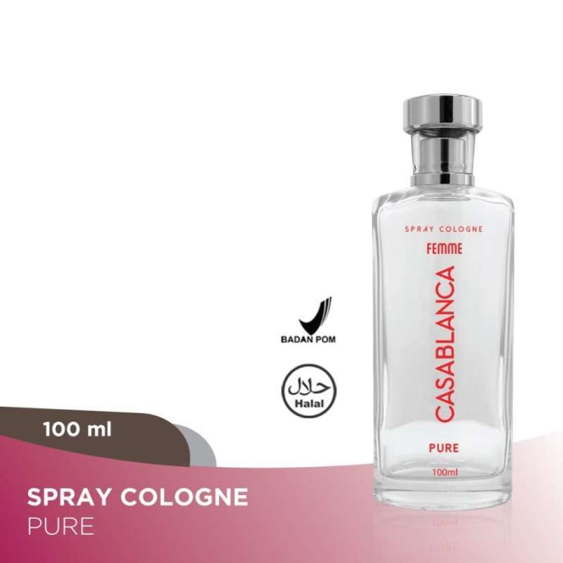 Promo Casablanca Glass Femme Clear Pure Spray Cologne [100 mL ...