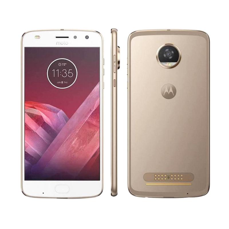 Jual Motorola Moto Z2 Play Smartphone Gold 64 Gb Ram 4 Gb Online November 2020 Blibli