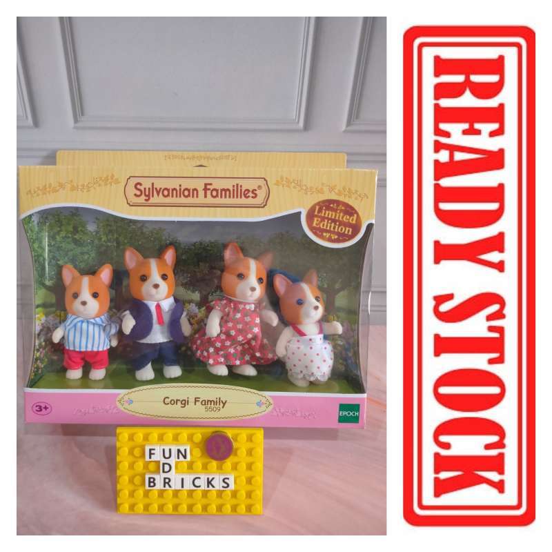 Promo Sylvanian Corgi Family Families 5509 Diskon 22 Di Seller
