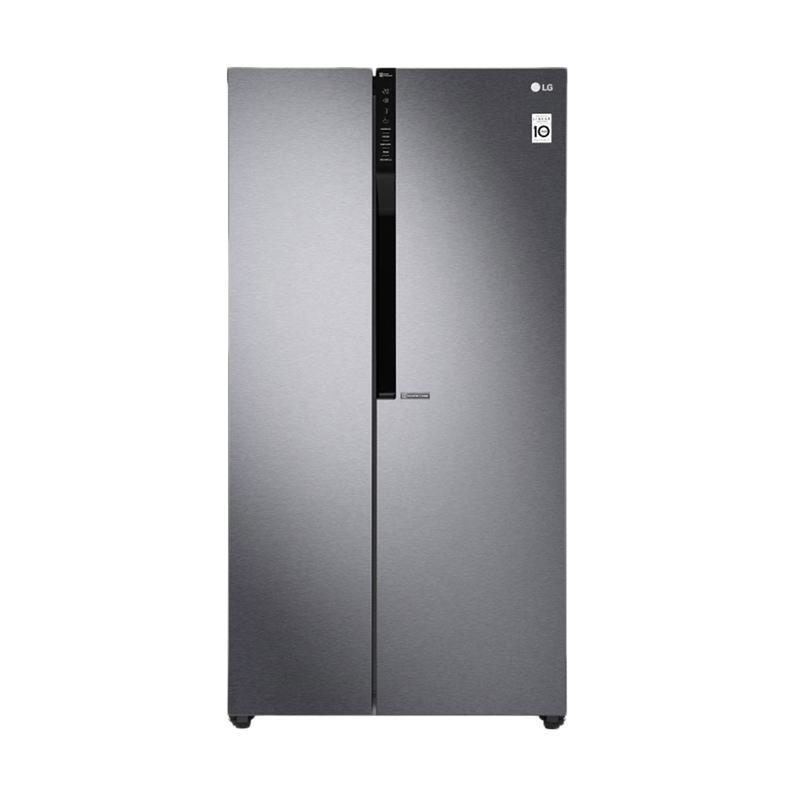 Jual Lg Gcb247kqdv Side By Side Kulkas 679 L Refrigerator Terbaru Harga Promo Juni 2019 Blibli Com